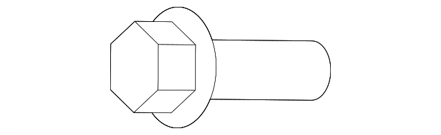 28528-23300 Деталь HEAT SHIELD BOLT, RIGHT