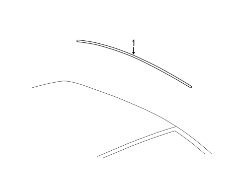 Impala EXTERIOR TRIM - ROOF