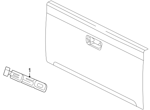 i-350 EXTERIOR TRIM - PICK UP BOX