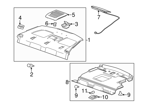 LaCrosse INTERIOR TRIM - REAR BODY 3
