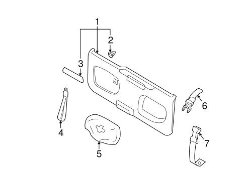 Xterra INTERIOR TRIM
