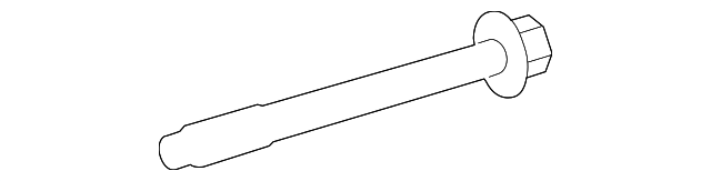 55394-08060 Деталь REINF BEAM MOUNT BOLT, LEFT