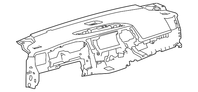 55401-0E050-C0 Деталь INSTRUMENT PANEL