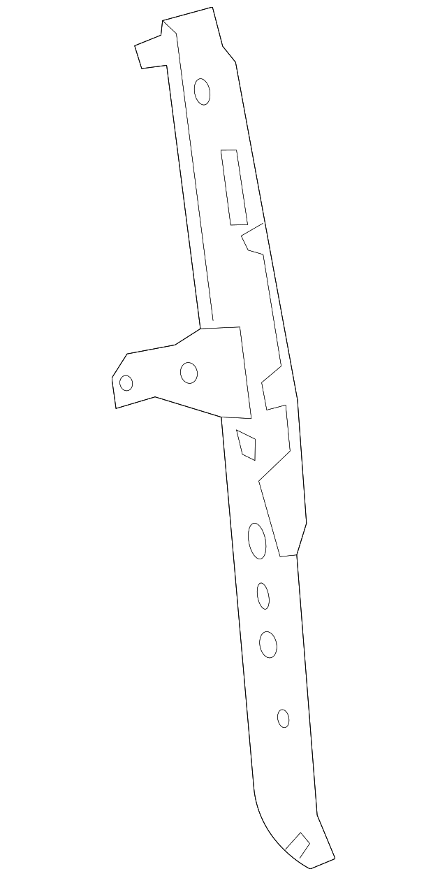 55307-0E060 Деталь LOWER BRACE, RIGHT