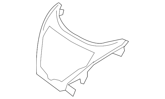 84740-3XAB0-4X Деталь CENTER BEZEL