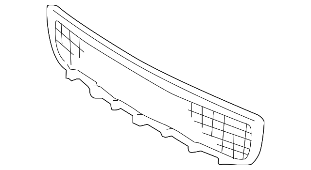 53112-0D210 Деталь LOWER GRILLE