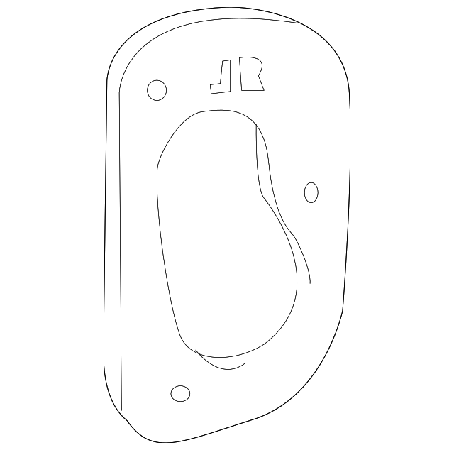 81562-48300 LENS & HOUSING GASKET, LEFT