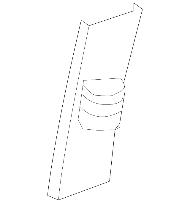 73033-0C010-B0 Деталь ANCHOR COVER, RIGHT