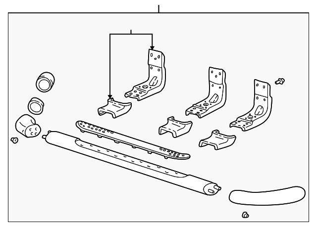 XL1Z16450AAA Деталь RUNNING BOARD, RIGHT