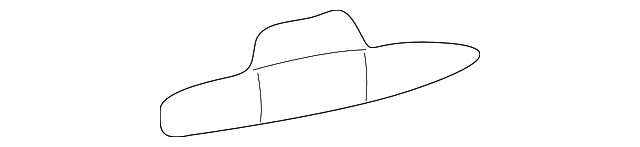 MR574106 Деталь DRIP MOLDING CLIP, RIGHT