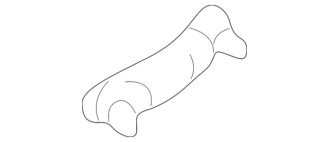 MR384313 Деталь DRIP MOLDING CLIP, LEFT
