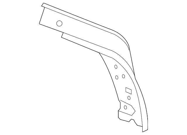 22776290 Деталь INNER PILLAR, LEFT