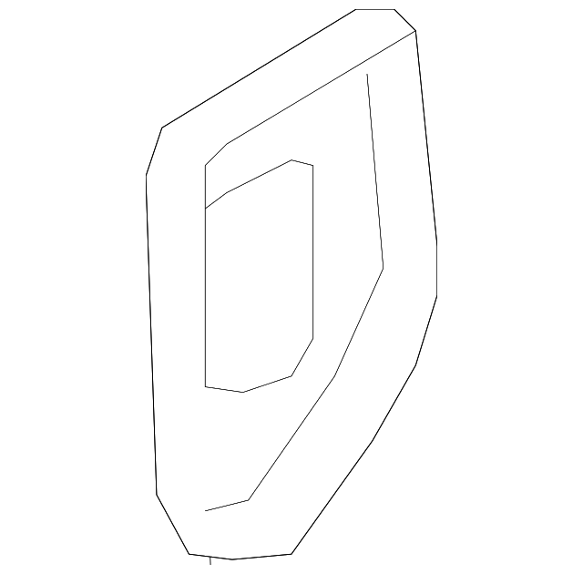 25894966 Деталь INNER REINF REINFORCEMENT, LEFT