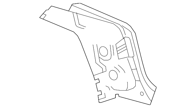 20877095 Деталь SIDE FRAME, RIGHT