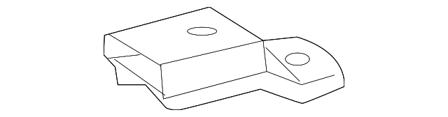 72143-0C030 Деталь SEAT TRACK REAR BRACKET, RIGHT