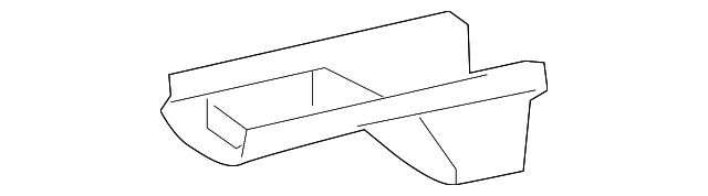 72147-0C010 Деталь SEAT TRACK REAR BRACKET, LEFT