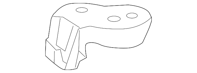 72141-0C010 Деталь SEAT TRACK FRONT BRACKET, RIGHT