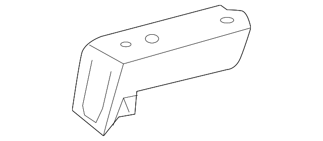 72145-0C010 Деталь SEAT TRACK FRONT BRACKET, LEFT