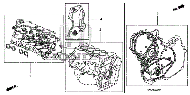 ENGINE/GASKET KIT for 2010 Honda CIVIC HYBRID #1