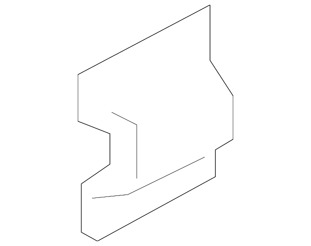 19316282 Деталь TANK SHIELD CLIP
