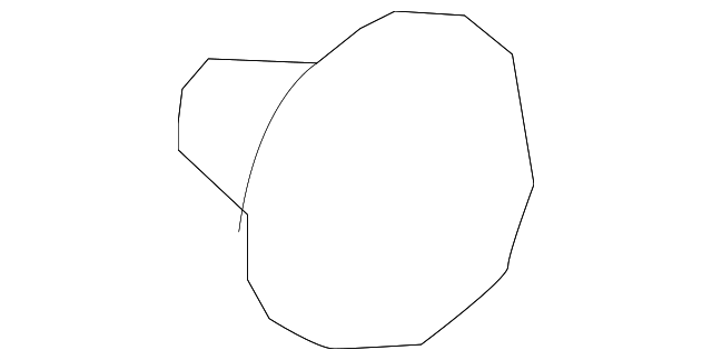 19316269 Деталь FUEL CAP RETAINER