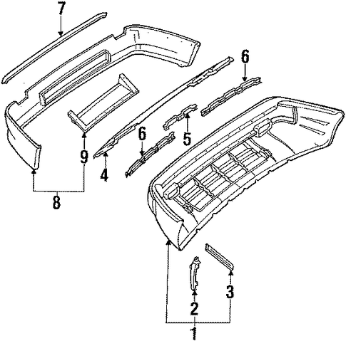 Impulse BUMPER COVER