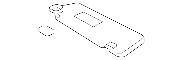 74310-48130-E1 Деталь SUNVISOR, RIGHT
