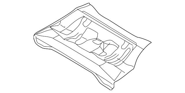 0K32A-5372X Деталь CENTER FLOOR PAN