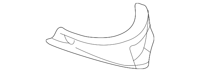 0K30A-71451 Деталь CORNER REINF, LEFT