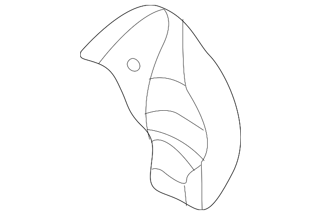 0K30A-71490B Деталь TAIL LAMP POCKET, LEFT