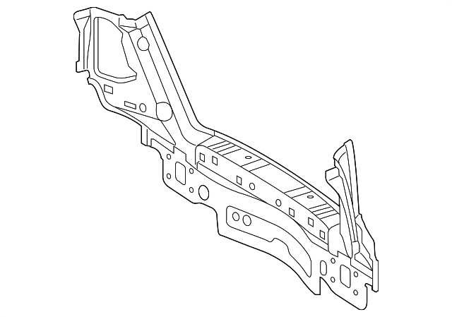 204-640-19-71 Деталь REAR BODY PANEL