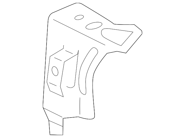 204-630-35-31 Деталь SEAT BELT REINF, LEFT