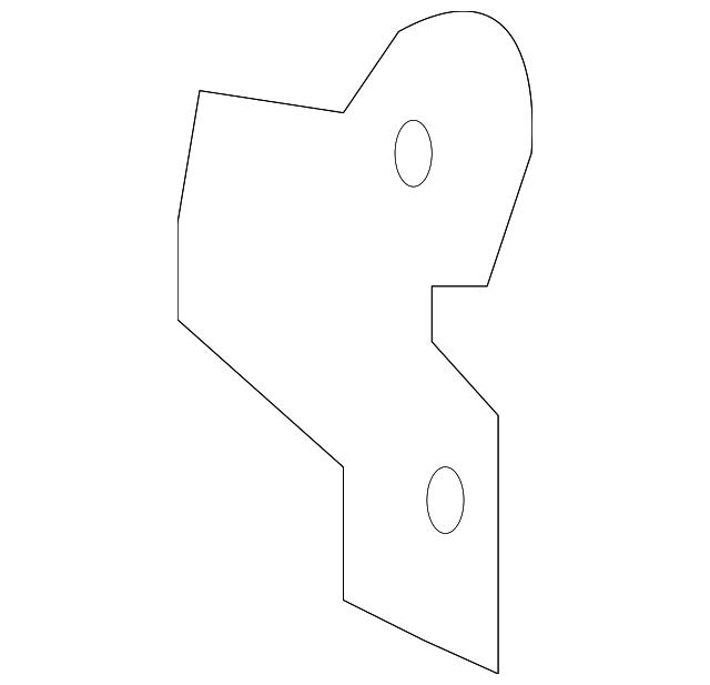 207-637-23-44 Деталь STIFFENER, LEFT