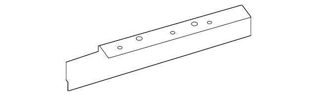 207-637-13-44 Деталь STIFFENER, LEFT