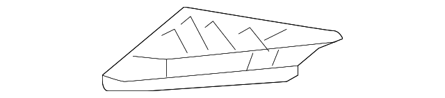 25984539 Деталь DEFROSTER GRILLE, LEFT