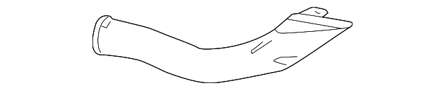 25798726 Деталь DEFROSTER DUCT, LEFT