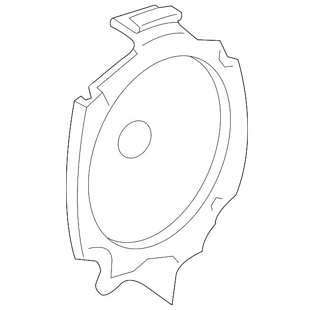 10371428 REAR DR SPEAKER, LEFT