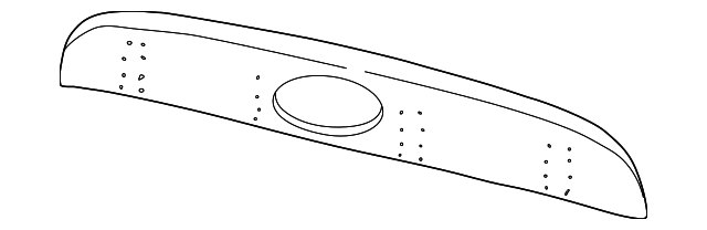 F87Z13508AAA Деталь LICENSE SHIELD