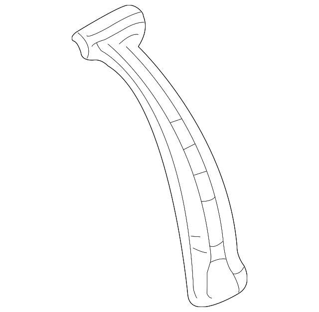 71431-25300 Деталь PILLAR REINF, LEFT