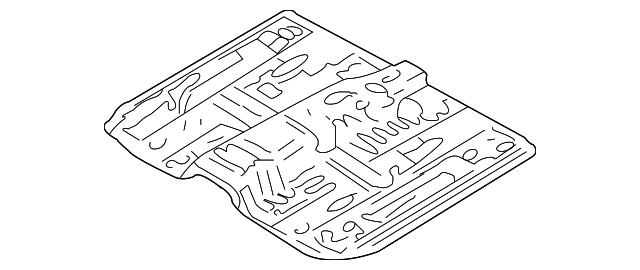 65111-22303 Деталь FLOOR PAN