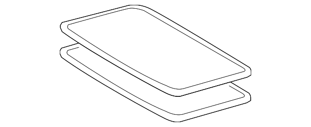 63201-02081 Деталь SUNROOF GLASS