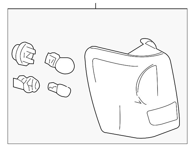 ZZC0-51-160 Деталь COMBO LAMP ASSY, LEFT
