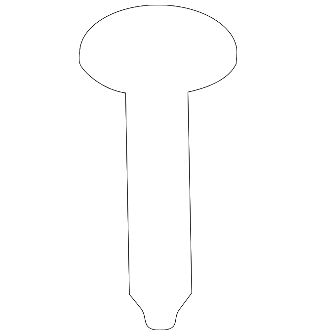 07-14-7-288-888 HEADLAMP ASSY SCREW, LEFT