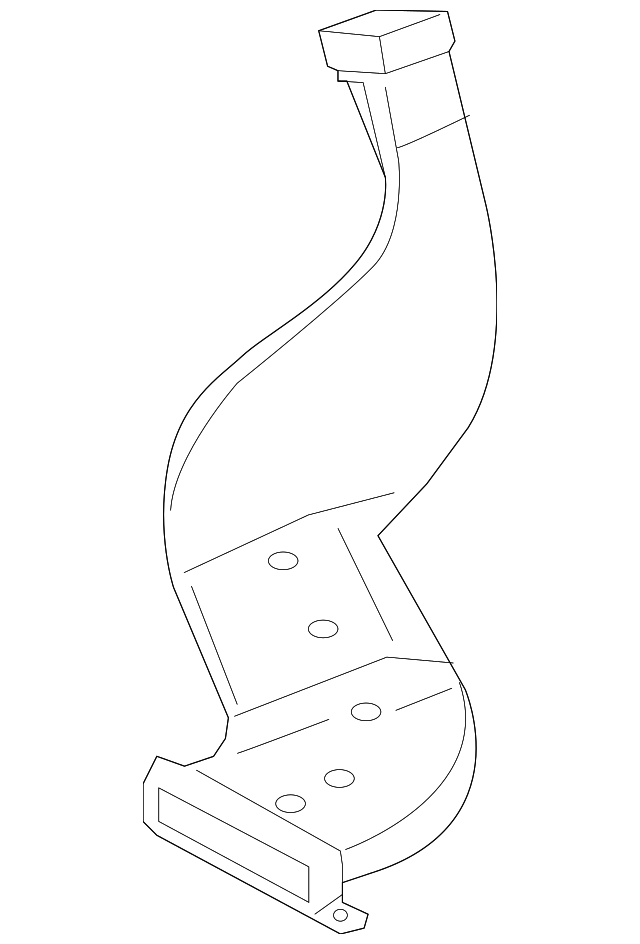 97370-3M000 Деталь INTERMED DUCT, RIGHT