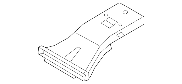 97365-3T000 Деталь FLOOR DUCT, LEFT
