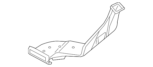97360-3M000 Деталь INTERMED DUCT, LEFT