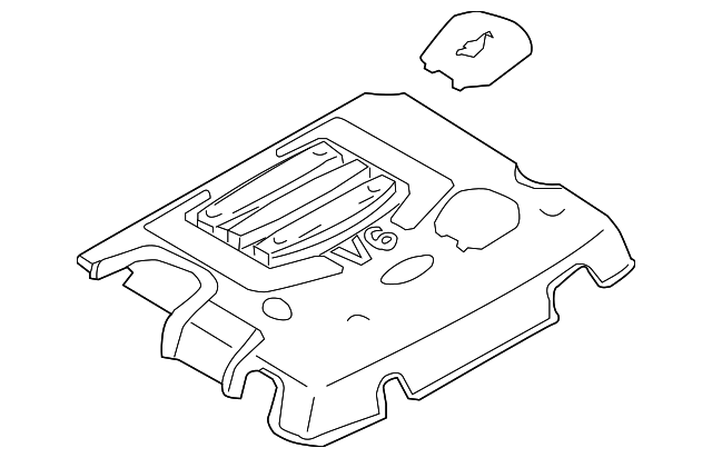 29240-39880 Деталь ENGINE COVER