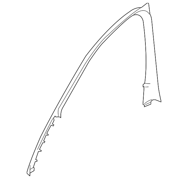 51-33-7-177-625 Деталь FRAME COVER, LEFT