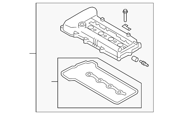 22410-2B000 Деталь VALVE COVER