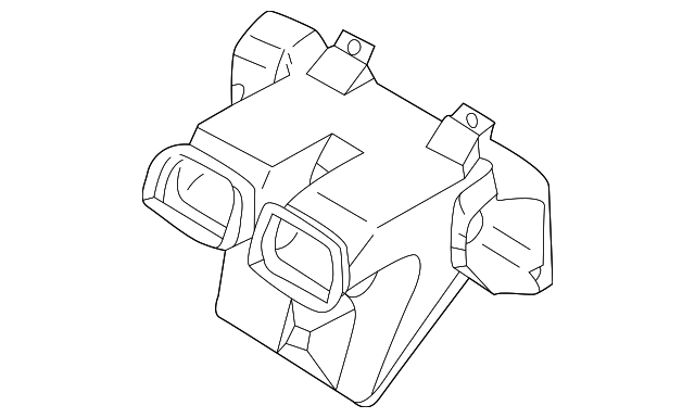 BJ0J-64-94Y Деталь LOWER AIR DUCT